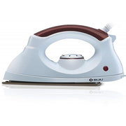 Bajaj Majesty Esteela Dry Iron, White/Maroon (1000W)