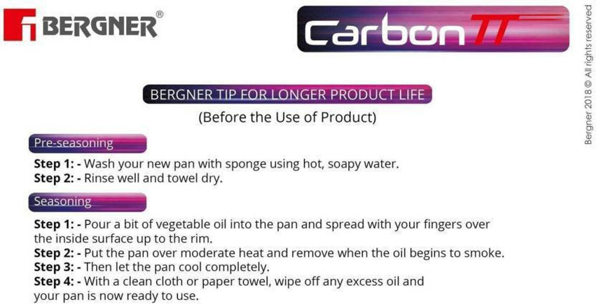 Bergner Carbon TT Casserole (24 cm)