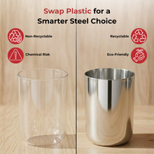Vinod Stainless Steel Juicee Glass Set of 6 (300ml)