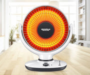 Maharaja Whiteline Warmstar Carbon Room Heater, White & Black (1000W)
