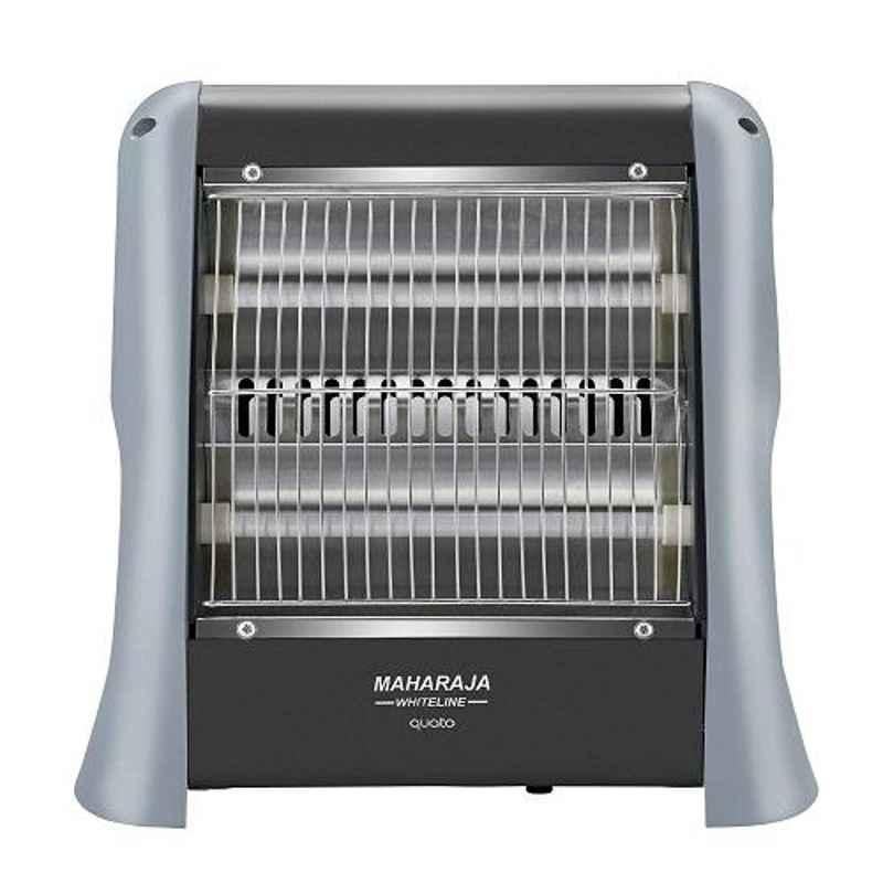 Maharaja Whiteline Quato Quartz Room Heater, Grey (800W)