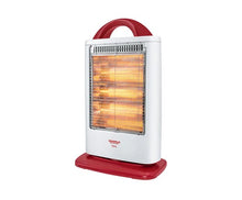 Maharaja Whiteline Lava Happiness Room Heater, White and Red (1200W)