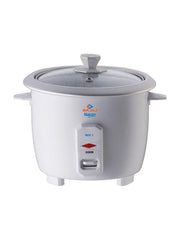 Bajaj Majesty RCX1 Mini Rice Cooker, White (400ml) (200W)