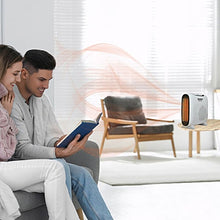 Maharaja Whiteline Flare Evo Room Heater, Grey & Black (2000W)