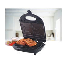 Borosil Krispy Duo Sandwich Maker, Black (700W)