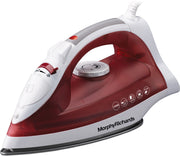 Morphy Richards Glide Steam Iron, Wine Red (1250W)