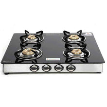 Wonderchef Zest Glass Top Gas Stove (4 Burner)