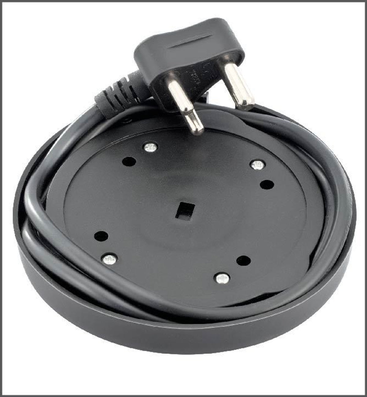 Eveready KET503 Electric Kettle, Black & Silver (1L, 1350W)