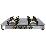 Wonderchef Zest Glass Top Gas Stove (4 Burner)