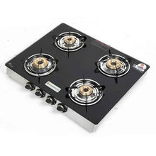 Wonderchef Zest Glass Top Gas Stove (4 Burner)
