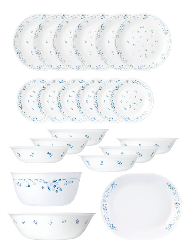 Corelle Livingware Provincial Blue Dinner Set (21 Piece)