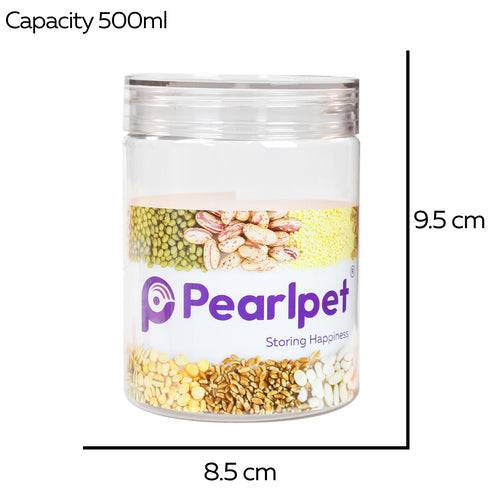 Pearlpet Tiffany Jar, Set of 3 (500 g)
