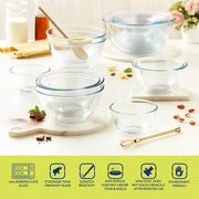 Borosil Mixing Bowl with Lid (750 ml)
