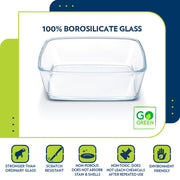 Borosil Everyday Square Dish (1.6 L)