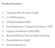 Skyline Espresso Coffee Maker