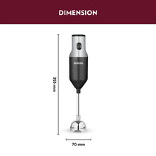 Borosil Masterblend WB32 Hand Blender, Black (250W)