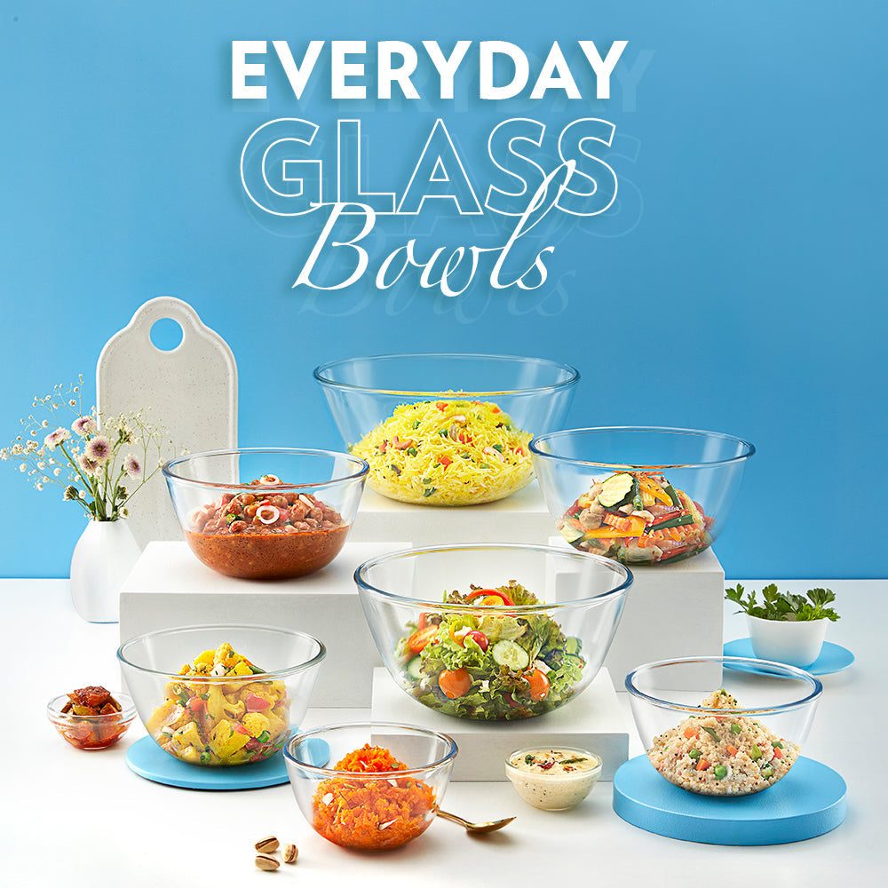Borosil Mixing Bowl without Lid (2.8 L)