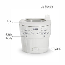 Glen Electric Mini Cooker, White (0.8L, 500W)