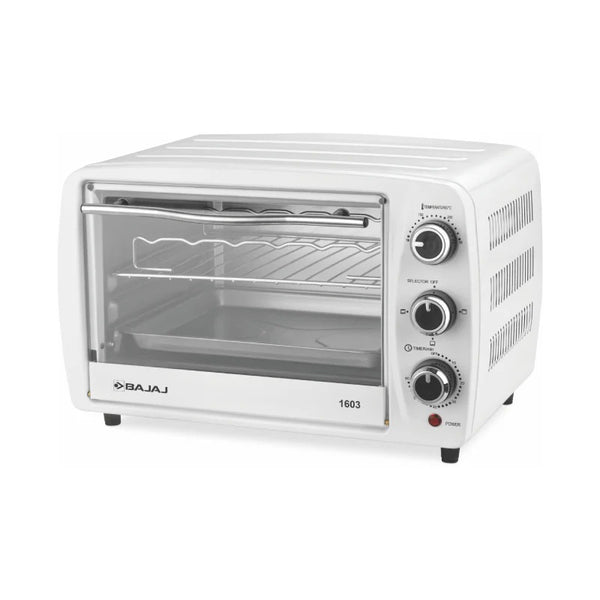 Bajaj 1603 Oven Toaster Griller (OTG) (16 Litre, White)