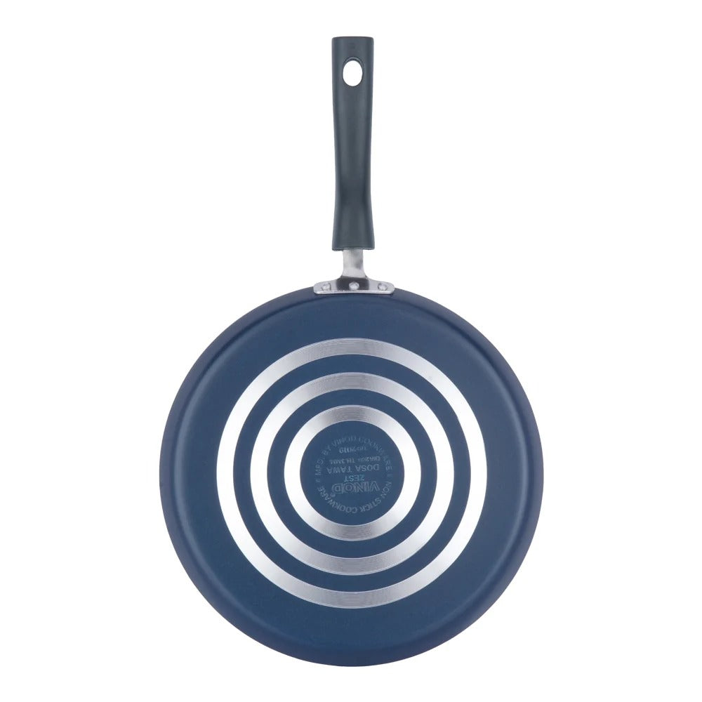 Vinod Zest Non-Stick Dosa Tawa, Induction Friendly (25 cm)
