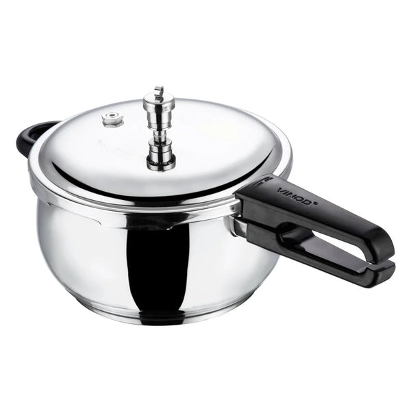 Vinod 18/8 Stainless Steel Splendid Plus Pressure Cooker, Induction Friendly (1.5 L)