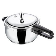 Vinod 18/8 Stainless Steel Splendid Plus Pressure Cooker, Gas & Induction Compatible (5.5 L)