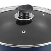Vinod Zest Non-Stick Deep Kadai with Glass Lid (2 L)
