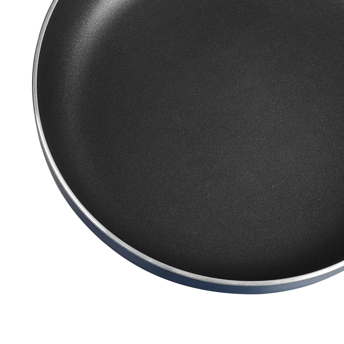 Vinod Zest Non-Stick Deep Fry Pan with Glass Lid (24 cm)