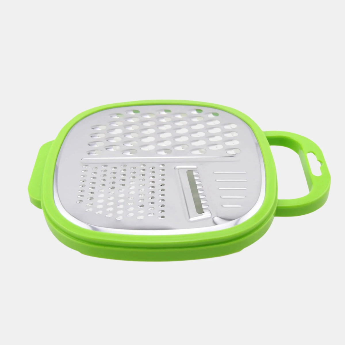 Rena Grater with Storage Box, Stainless Steel Grater with Collection Container