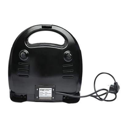 Russell Hobbs 3-in-1 Sandwich Maker (Black & Silver, 750W)