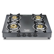 Prestige Marvel Plus Glass Top Gas Stove (4 Burner, Manual Ignition)