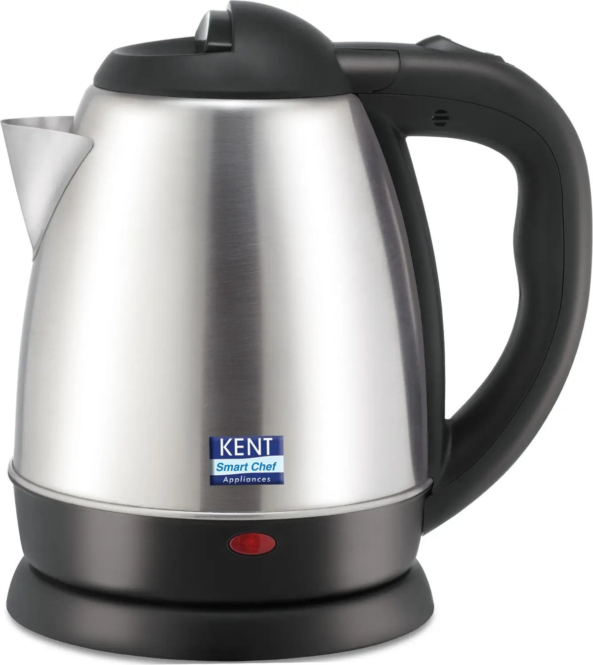 Kent Vogue SS Electric Kettle (Silver & Black, 1.2 Litre)