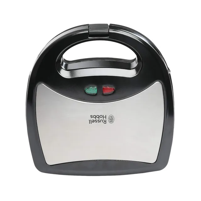 Russell Hobbs 3-in-1 Sandwich Maker (Black & Silver, 750W)