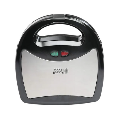 Russell Hobbs 3-in-1 Sandwich Maker (Black & Silver, 750W)