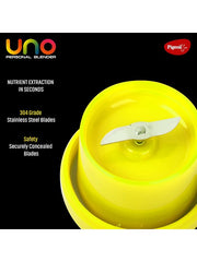 Pigeon Uno Portable Blender Juicer Mixer Grinder (Green, 330ml)