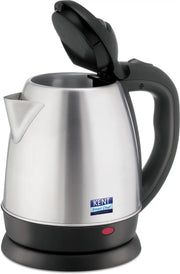 Kent Vogue SS Electric Kettle (Silver & Black, 1.2 Litre)