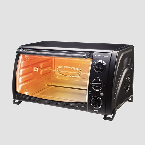 Bajaj Platini PX 52 OTRC Oven Toaster Griller (OTG) (29 Litre, Black)