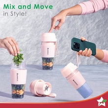 Wonderchef Nutri Cup Portable Blender (Pink, 300ml)