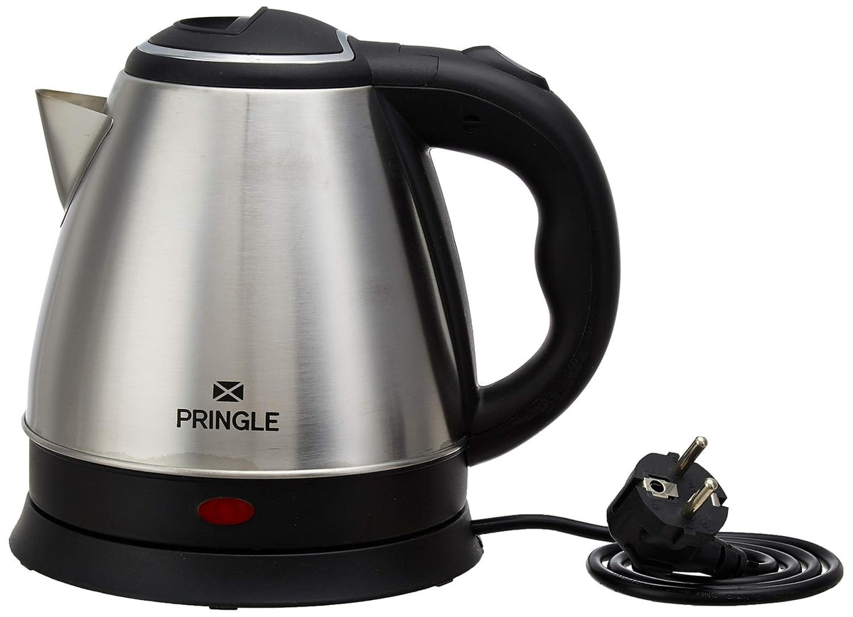 Pringle EK 616 Electric Kettle (Silver, 1.2 Litre)
