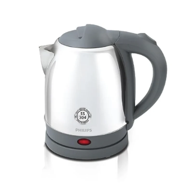 Philips Electric Kettle (Silver & Black, 1.2 Litre)