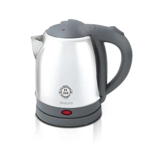 Philips Electric Kettle (Silver & Black, 1.2 Litre)