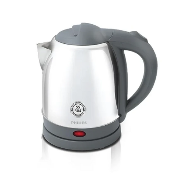 Philips Electric Kettle (Silver & Black, 1.2 Litre)