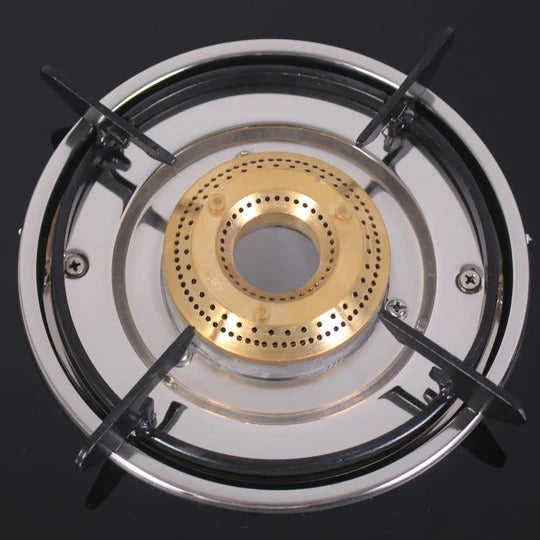 Wonderchef Ultima Glass Top Gas Stove (4 Burner, Manual Ignition)