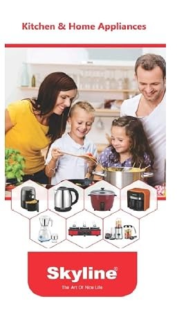 Skyline VT-7099 Electric Barbeque Grill & Tandoori Maker (Black, 2000W)