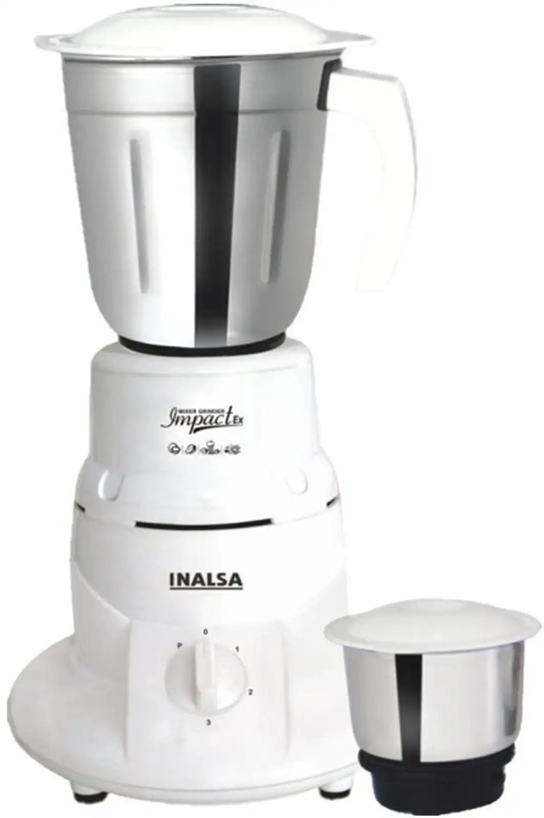 Inalsa Impact EX Mixer Grinder (White) (550 W)