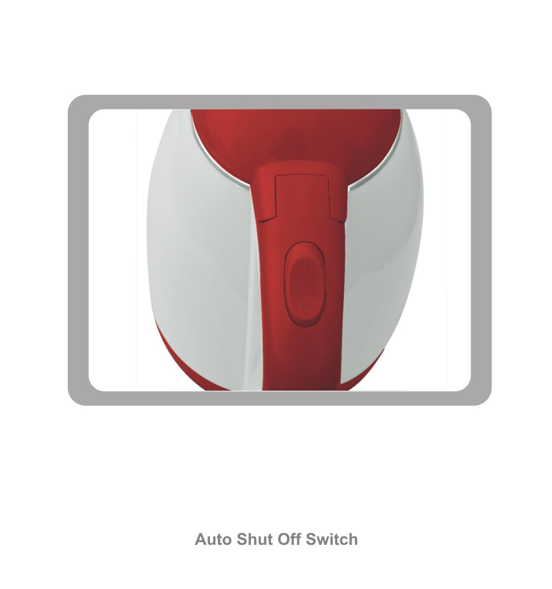 Inalsa Angelic Electric Kettle (White & Red, 1.8 Litre)