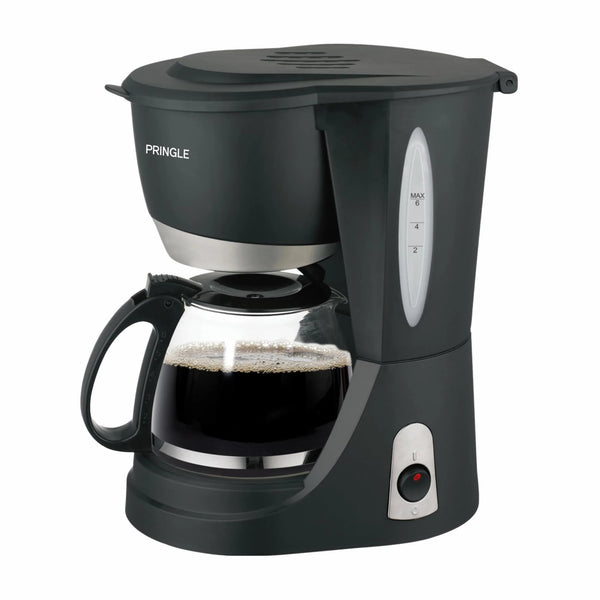 Pringle Mocha 4-Cup Drip Coffee Maker (Black, 600ml)