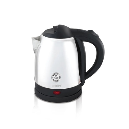 Philips Electric Kettle (Silver & Black, 1.5 Litre)