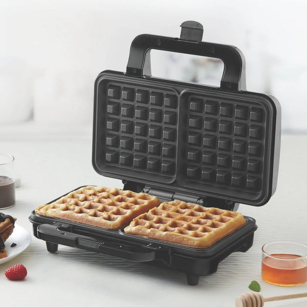 Borosil Neo Waffle Maker (Black, 1000W)