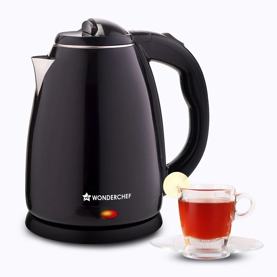 Wonderchef Essenza Cool Touch Electric Kettle (Black, 1.8 Litre)